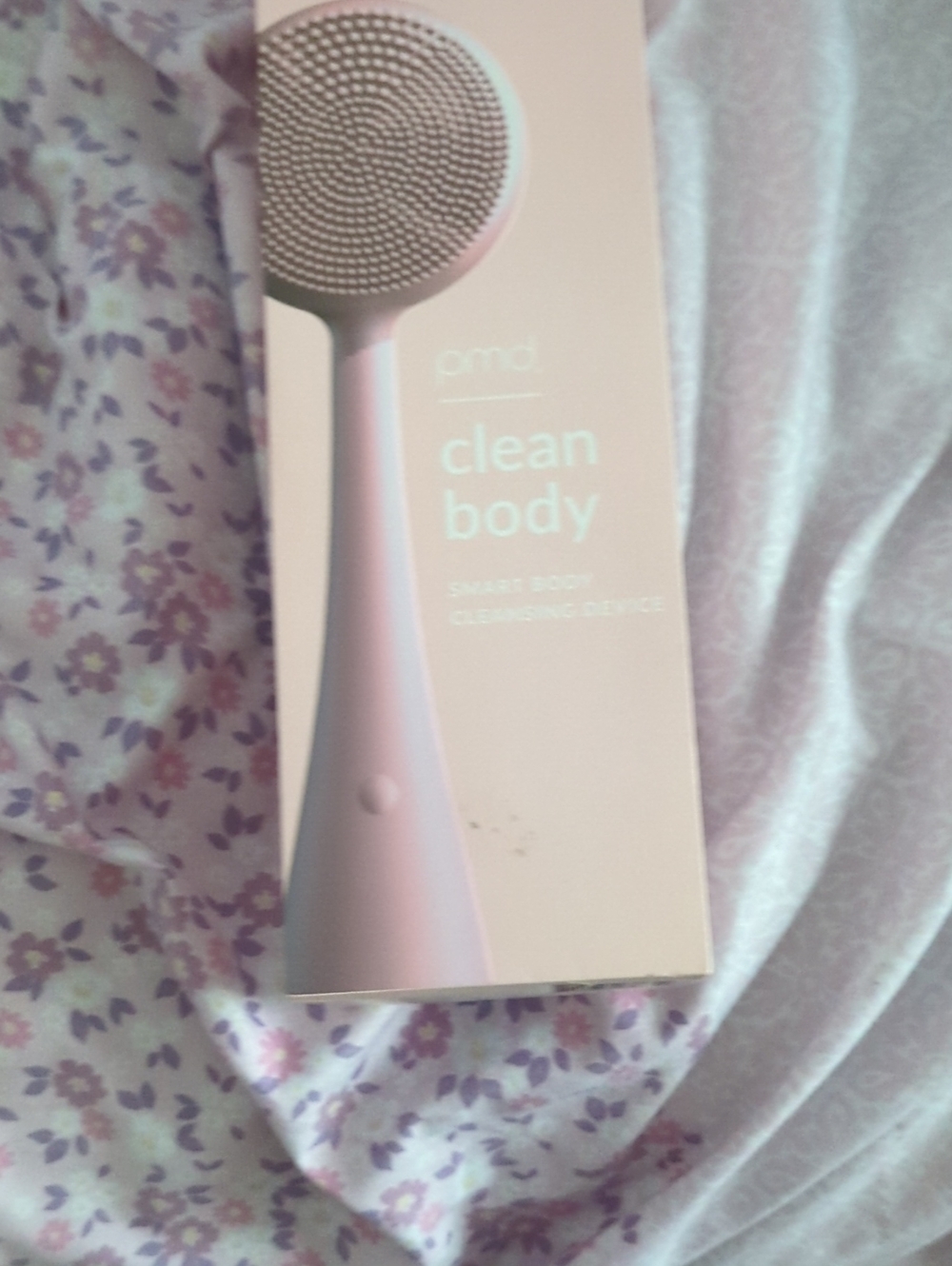 PMD Clean Body Silicone Cleansing Brush - Light Pink